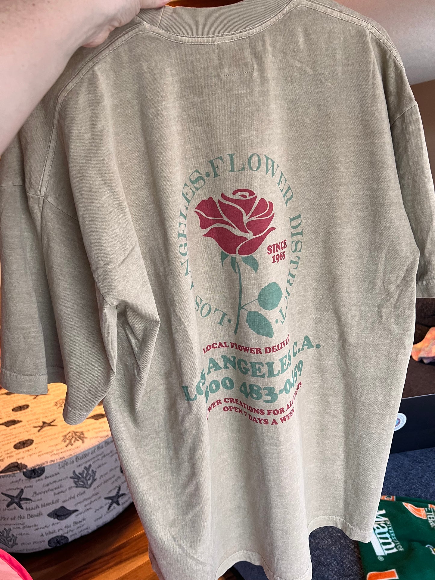 Flower Shop Oversized T-shirt